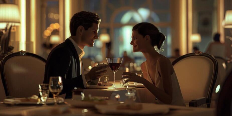 Upscale Sydney sugar dating dinner conversation